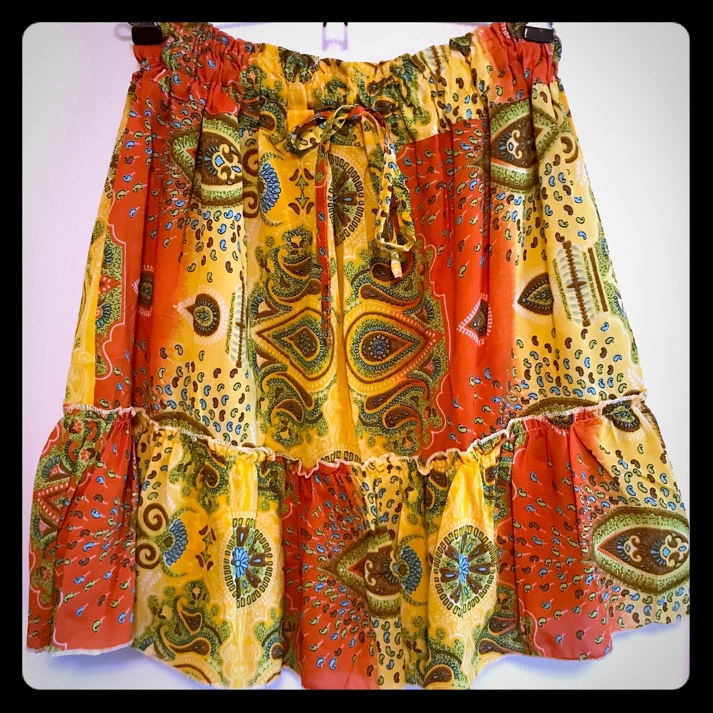 Paisley skirt